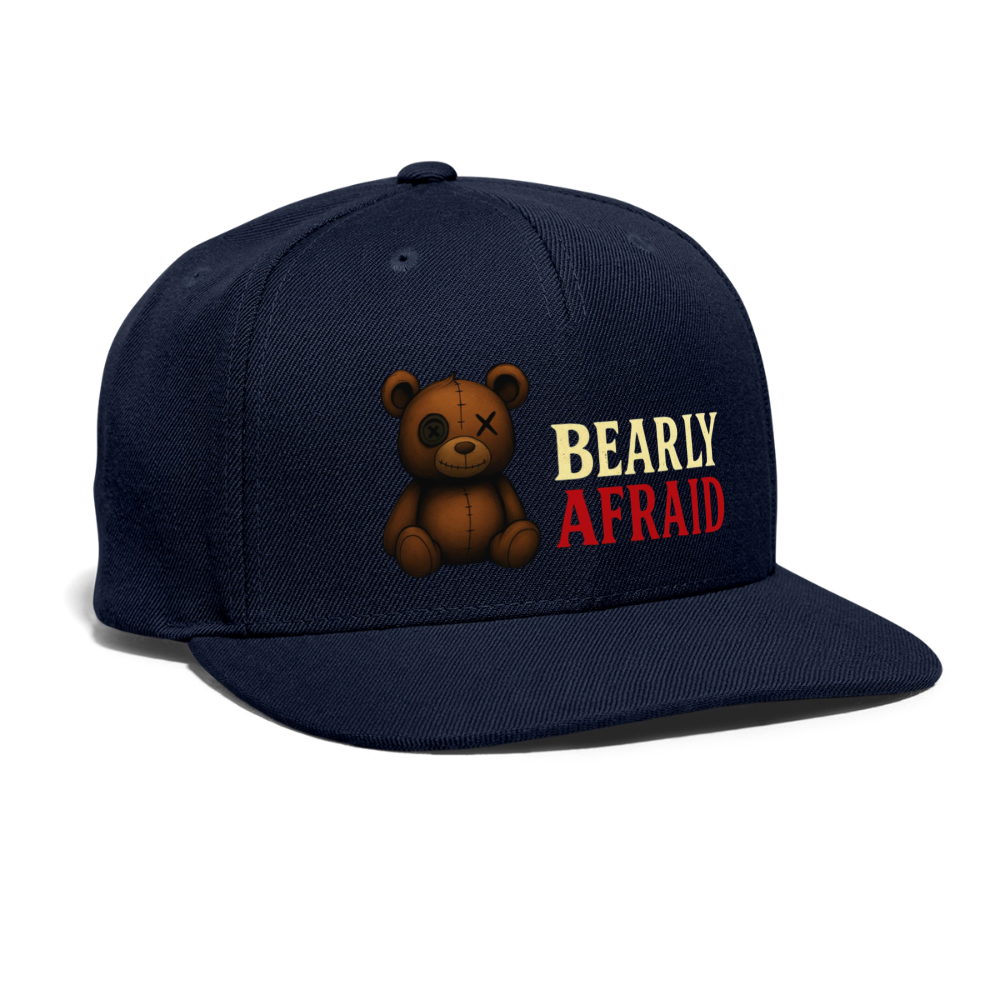 Bearly Afraid Snapback - navy