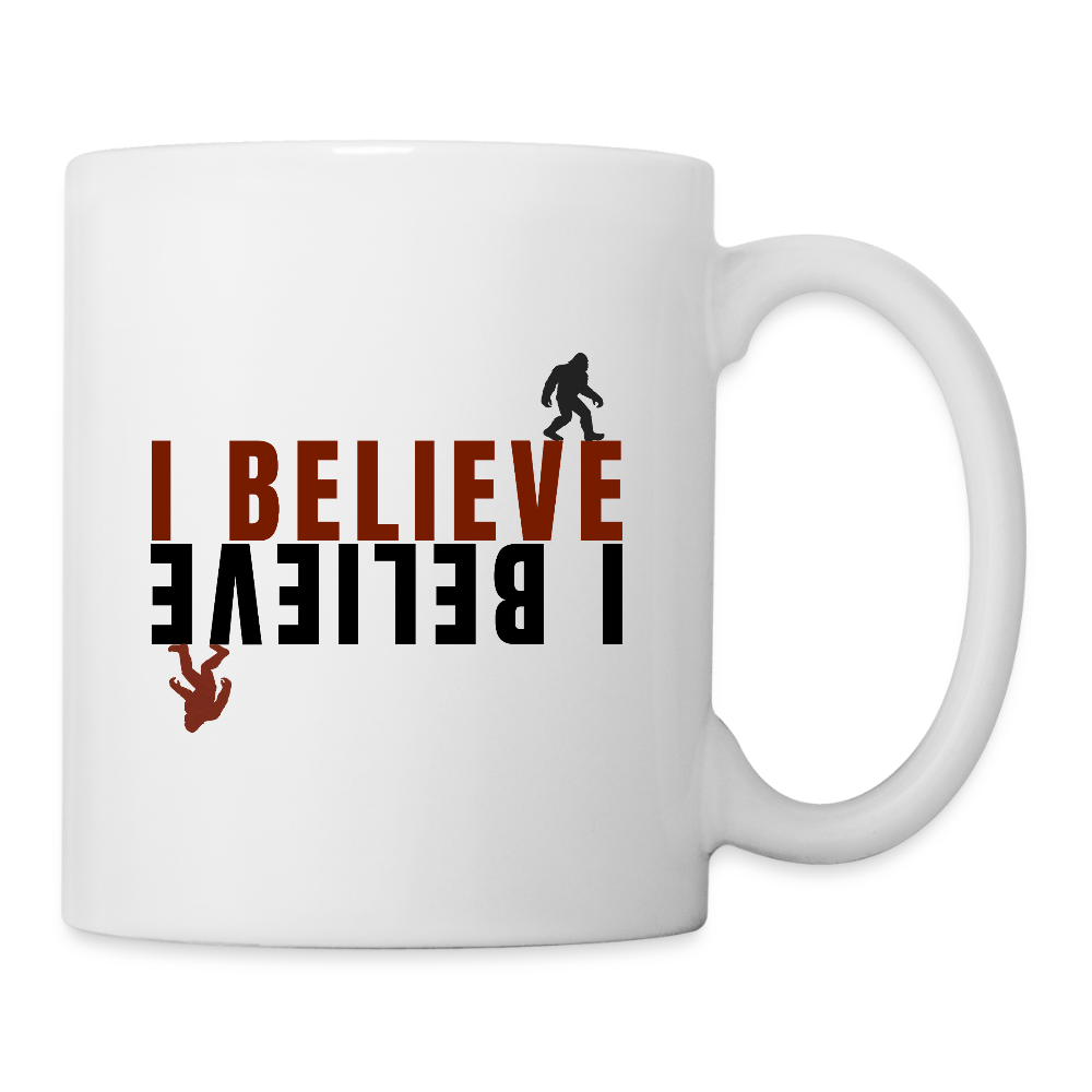 I Believe Novelty Coffee & Tea Mug - white
