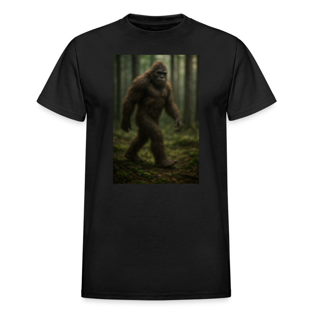 Blurry Bigfoot Men's T-Shirt - black
