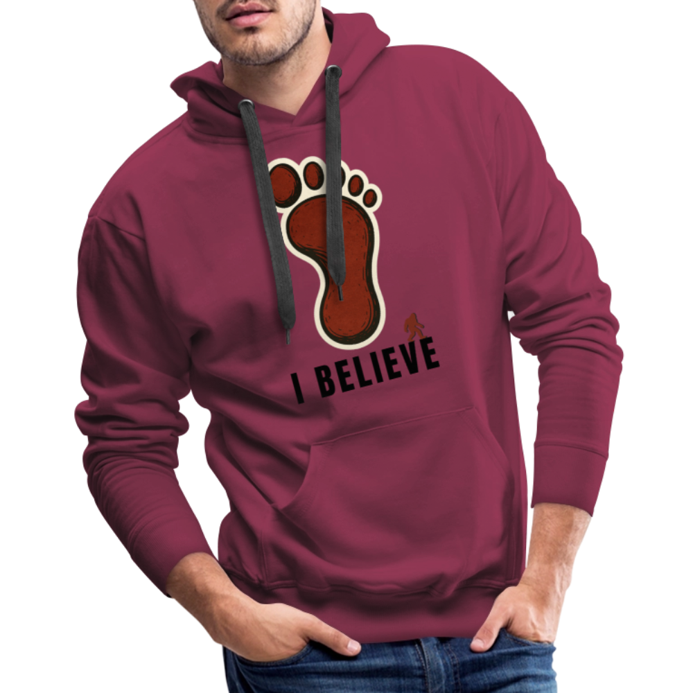 I Believe Premium Hoodie - burgundy