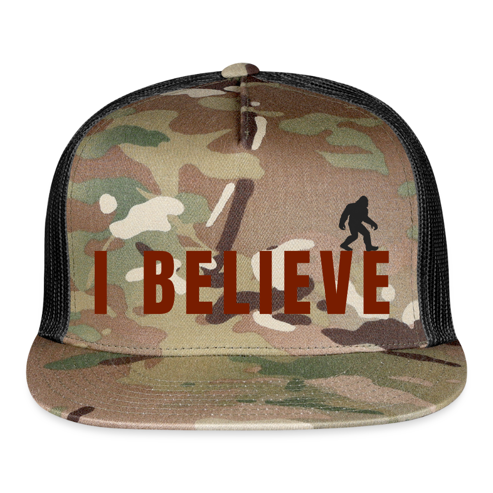 I Believe Camo Hat R - MultiCam\black