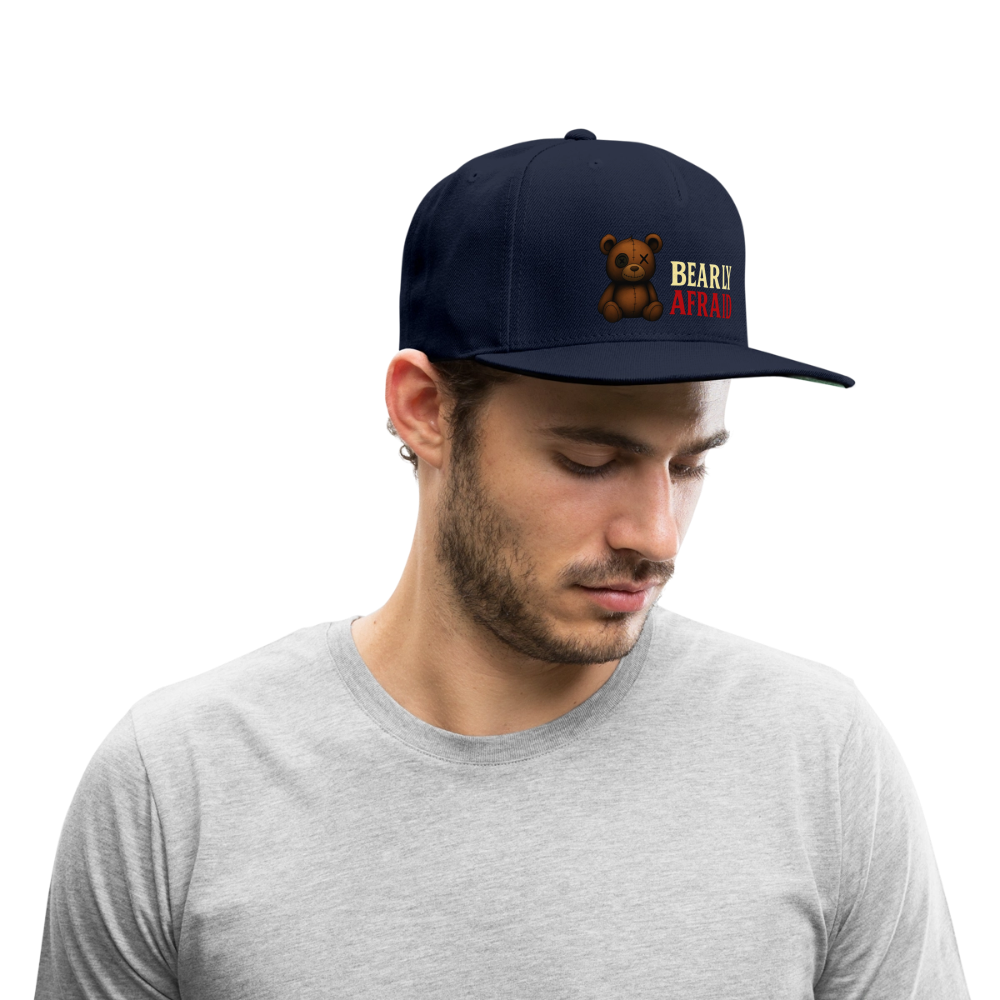 Bearly Afraid Snapback - navy