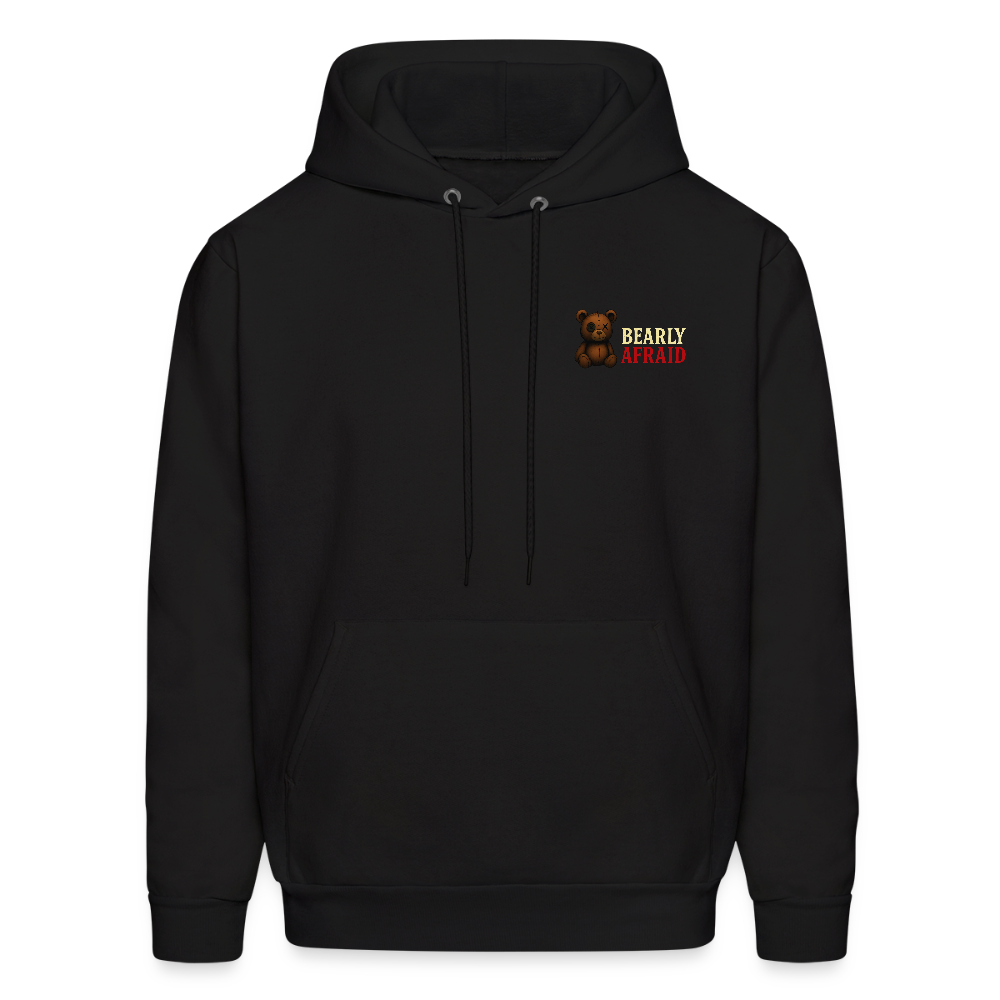Bearly Afraid Men's "Classic" Hoodie - black