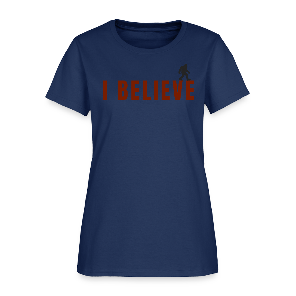 I Believe Women's T-Shirt R -  blue dusk