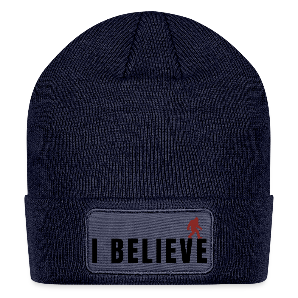I Believe Patch Beanie B - navy