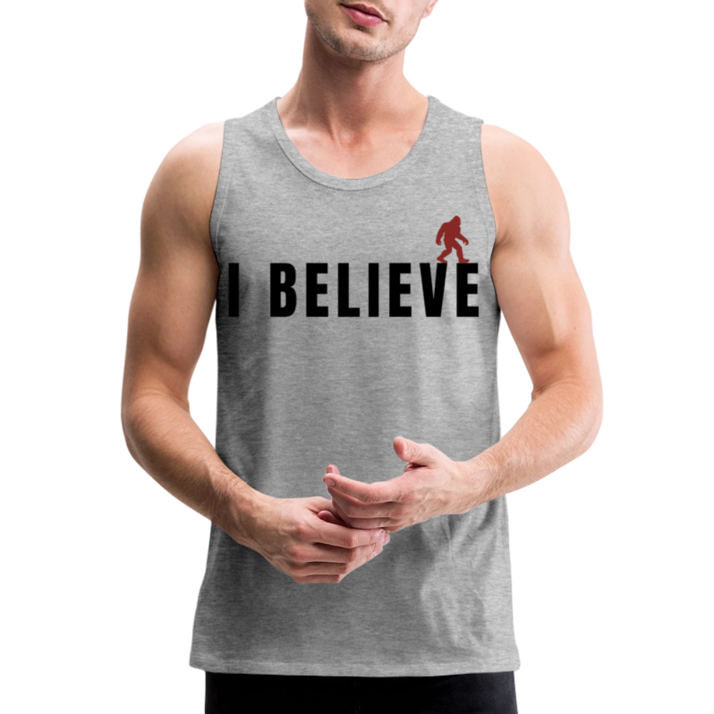 I Believe Men’s Tank B - heather gray