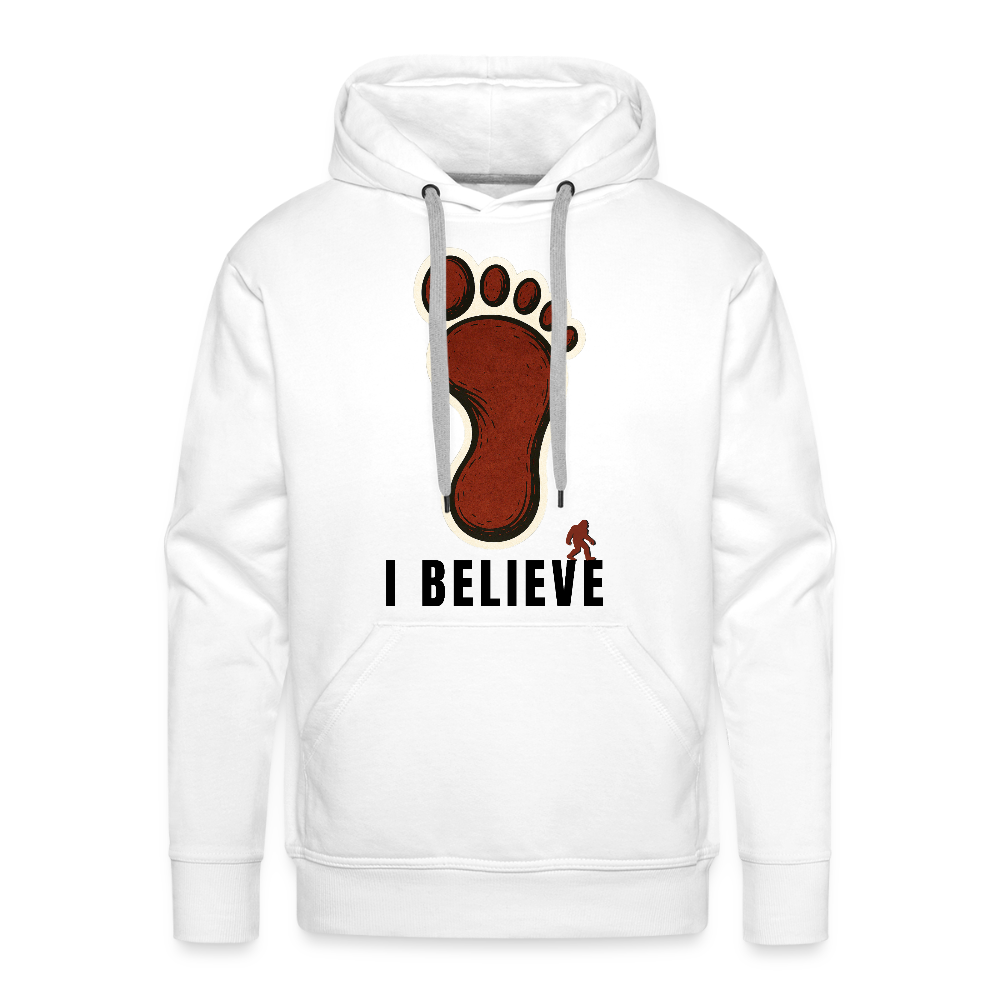 I Believe Premium Hoodie - white