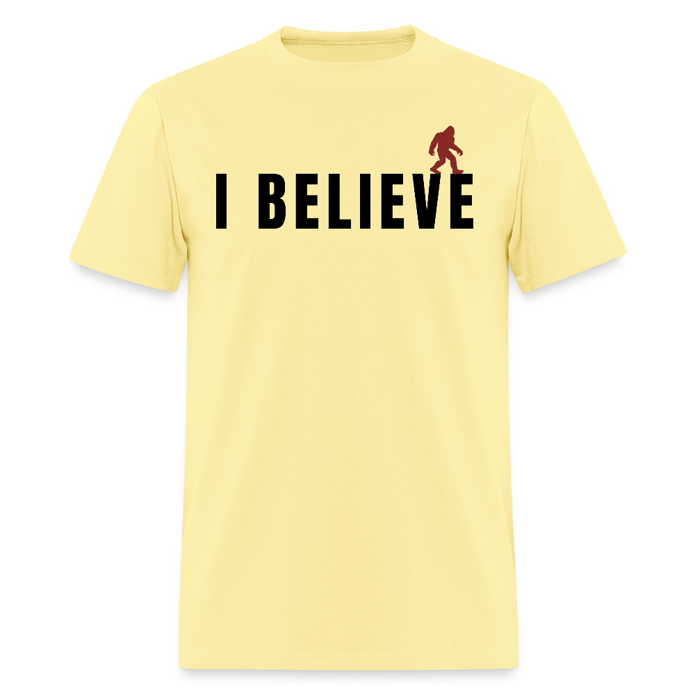 I Believe Men's T-Shirt - cornsilk
