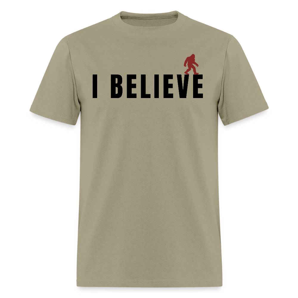 I Believe Men's T-Shirt - khaki