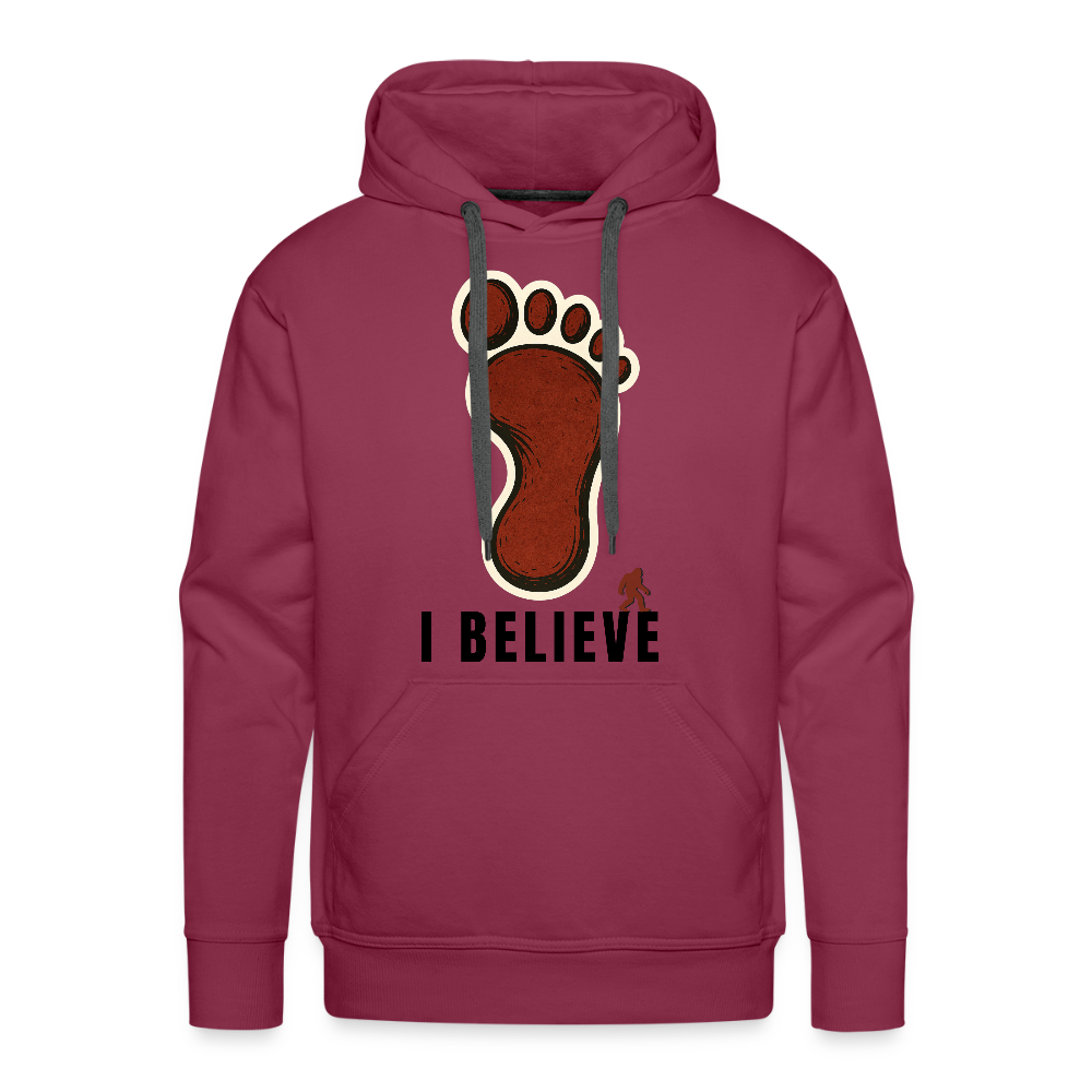 I Believe Premium Hoodie - burgundy