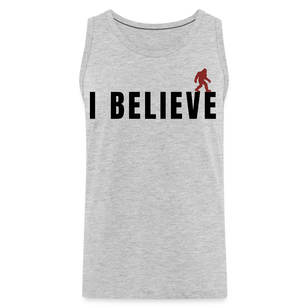 I Believe Men’s Tank B - heather gray