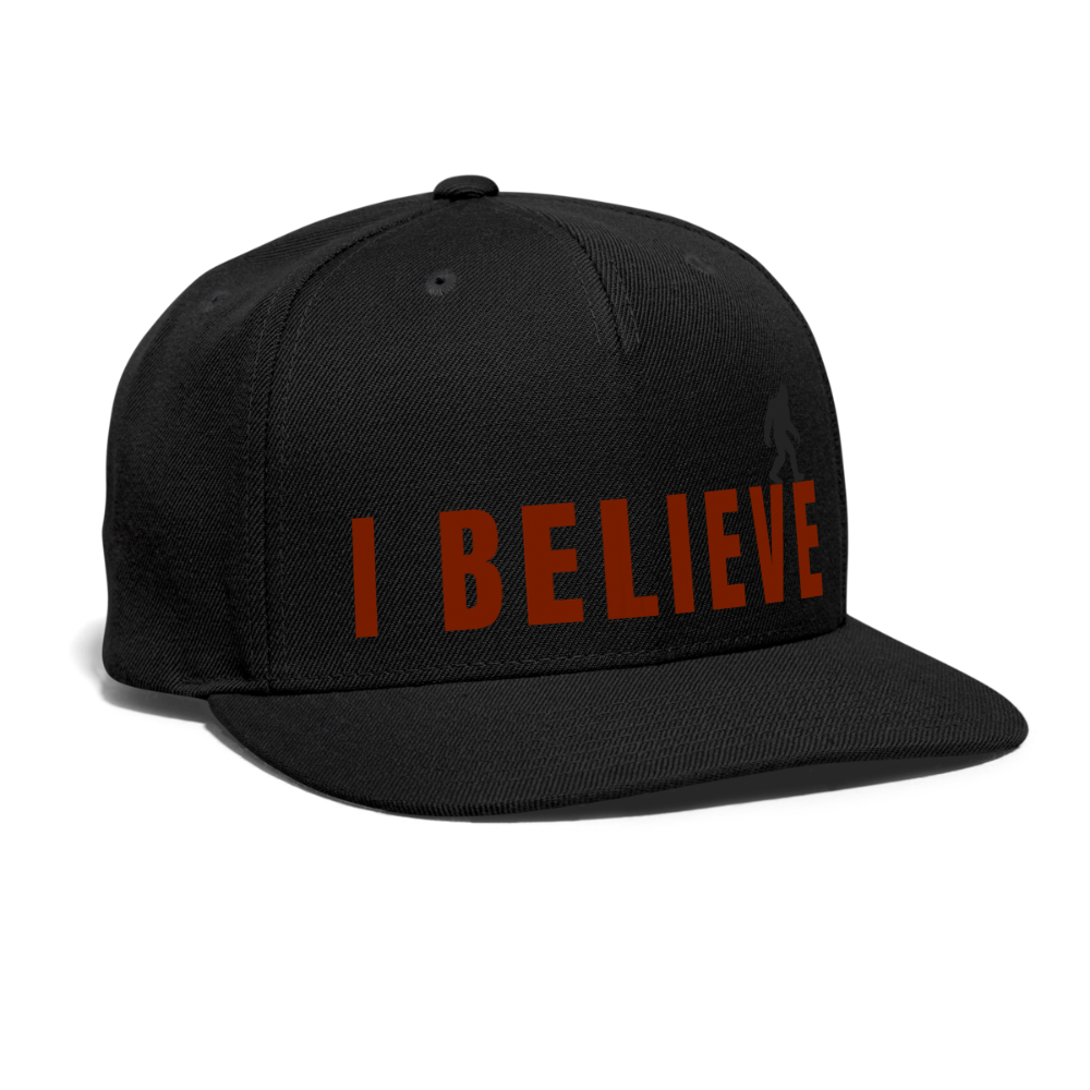 I Believe Snapback Baseball Cap R - black