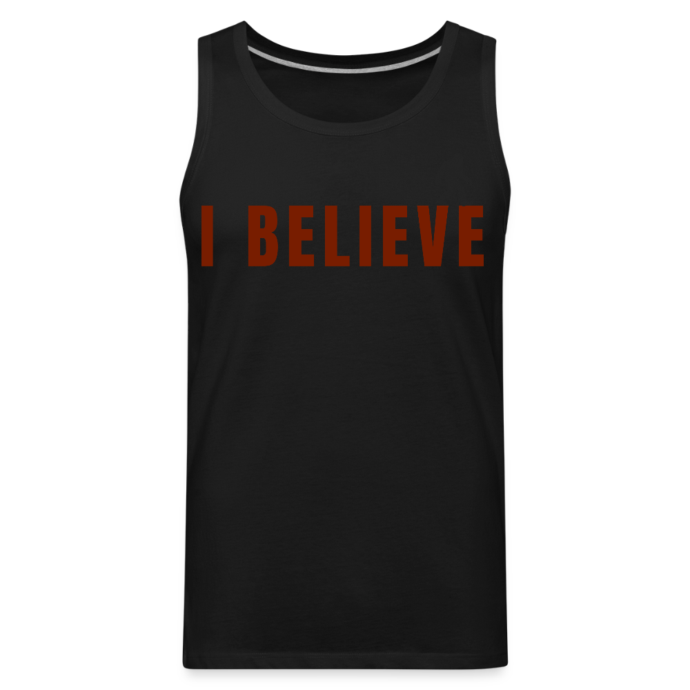 I Believe Men’s Tank R - black