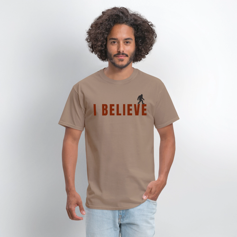 I Believe Men's T-Shirt R - safari