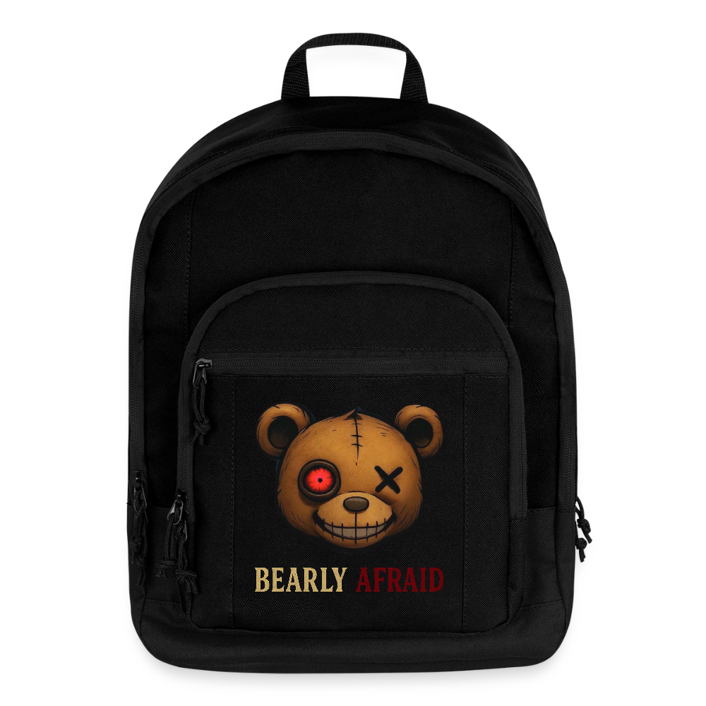 Bearly Afraid Every Day Backpack - black