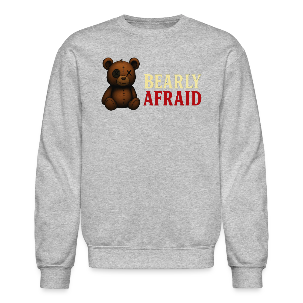 Bearly Afraid "Classic" Crewneck - heather gray