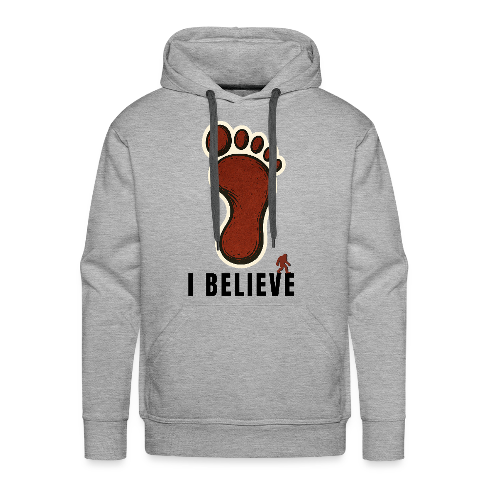 I Believe Premium Hoodie - heather grey