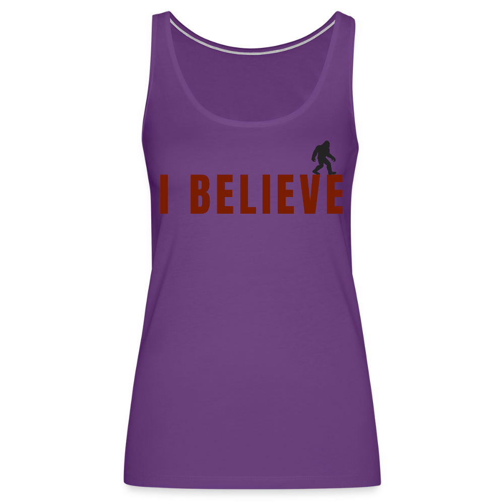 I Believe Women’s Tank Top R - purple