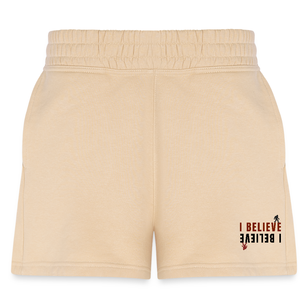 I Believe Women's Jogger Shorts - nude