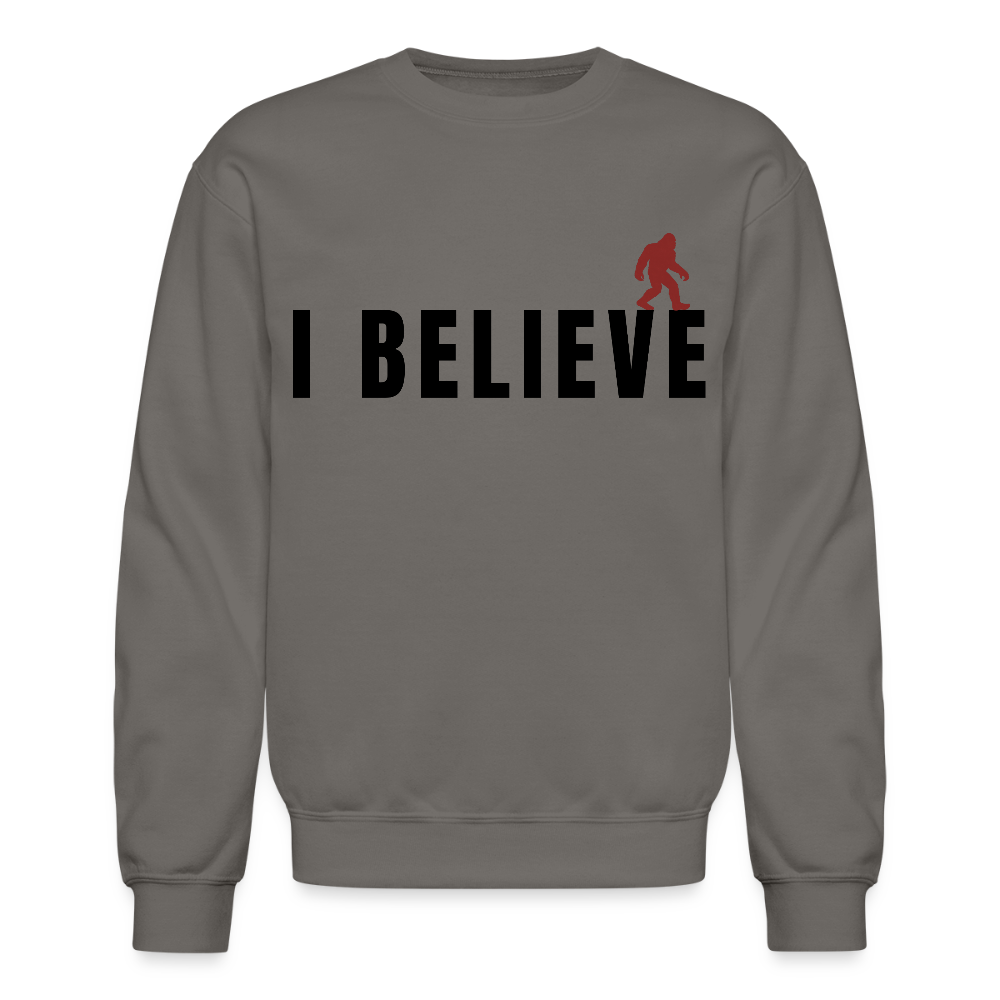 I Believe Sweatshirt B - asphalt gray
