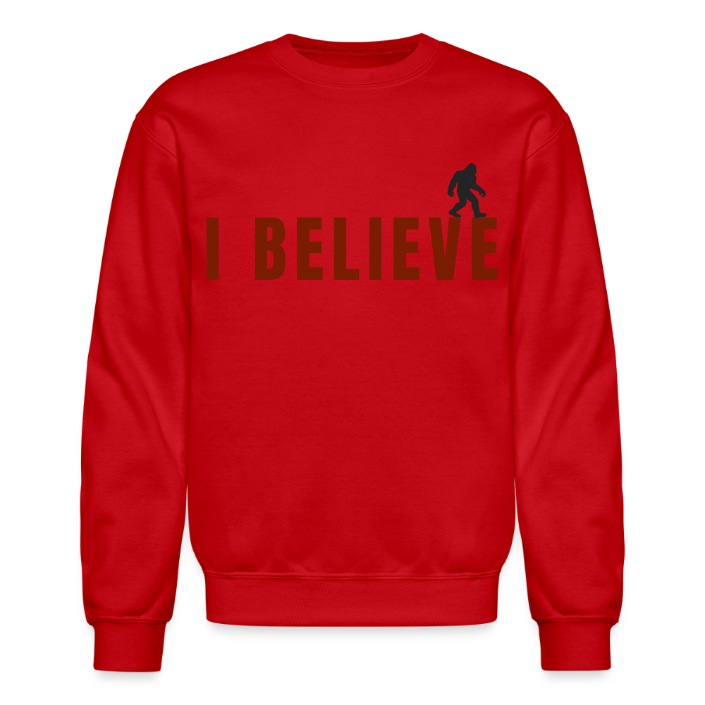 I Believe Sweatshirt R - red