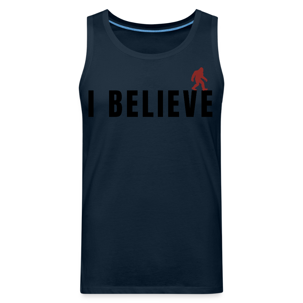 I Believe Men’s Tank B - deep navy