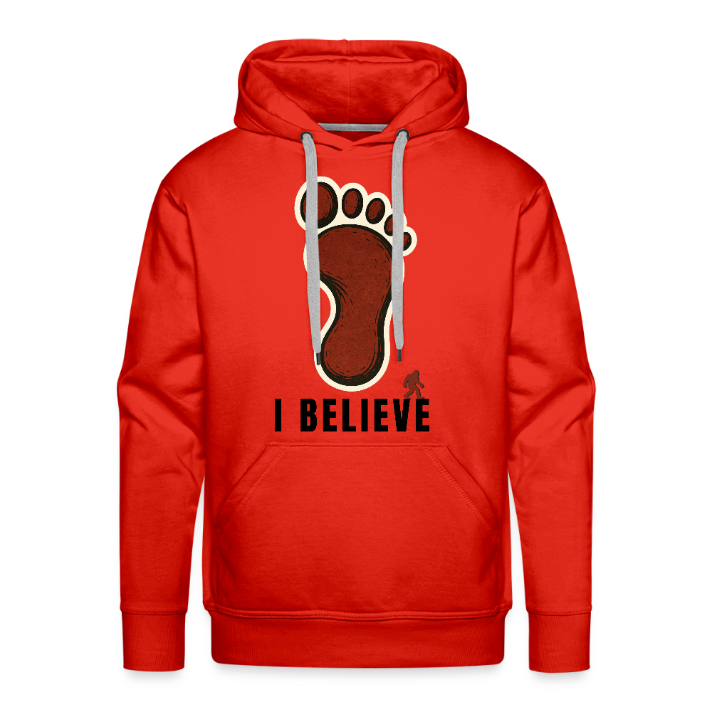 I Believe Premium Hoodie - red