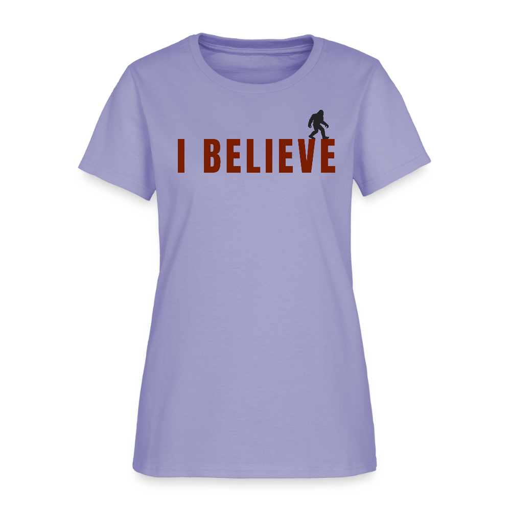 I Believe Women's T-Shirt R - lavender