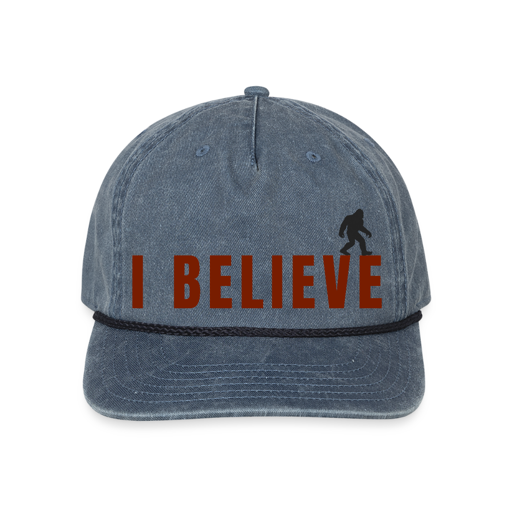 I Believe Vintage Rope Cap R - washed navy