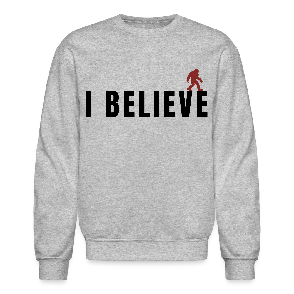 I Believe Sweatshirt B - heather gray