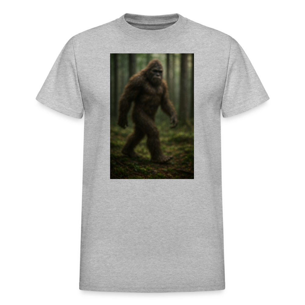 Blurry Bigfoot Men's T-Shirt - heather gray