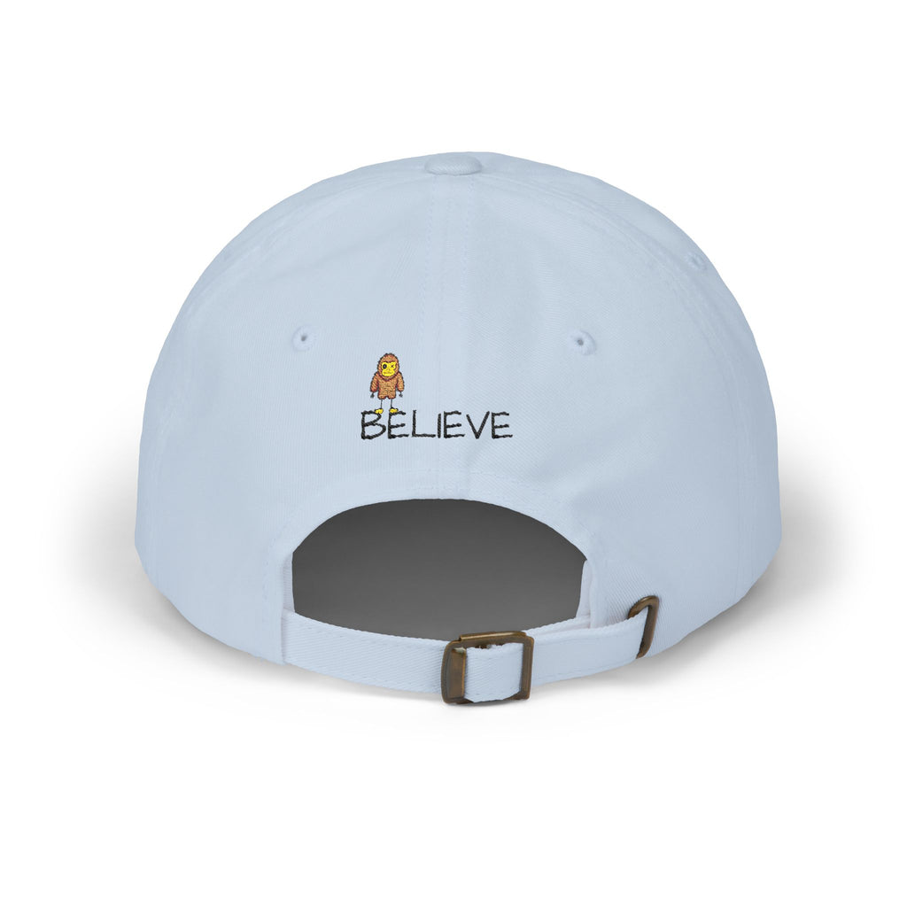Stick Figure Believe Embroidered Cap