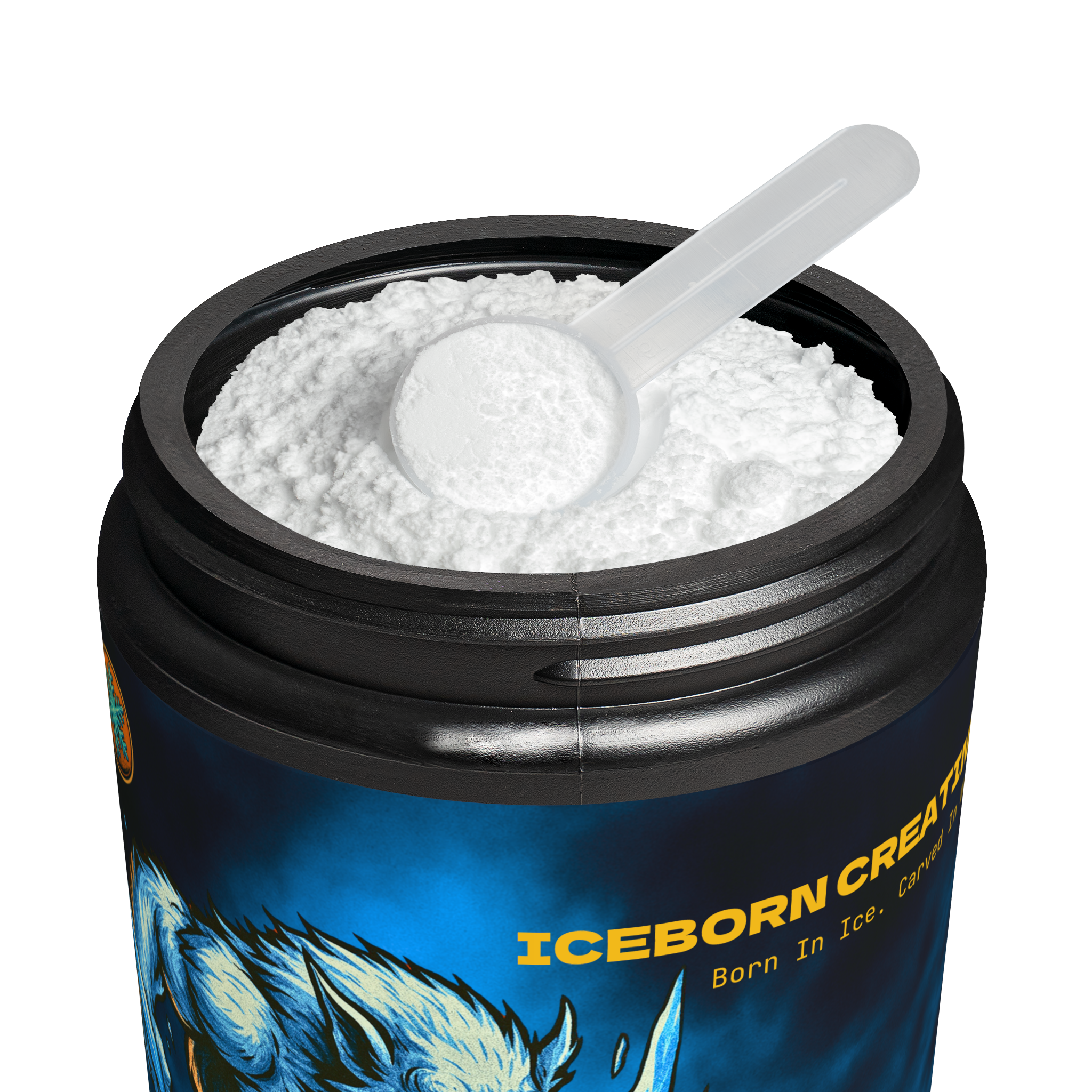 Cryptid Core "ICEBORN CREATINE", Creatine Monohydrate Supplement (300g, 10.58oz)