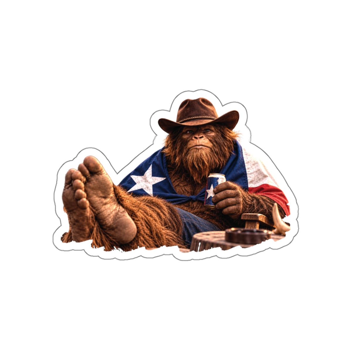 Southern Bigfoot Laid-Back Sticker