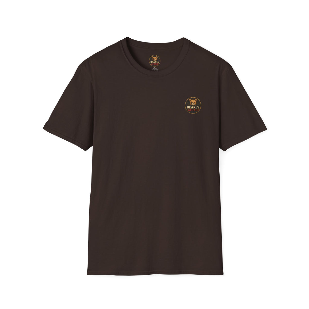 Bearly Afraid Left Chest Tee