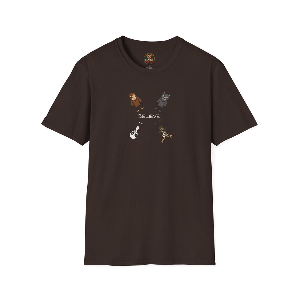 Stick Figure Believe Tee