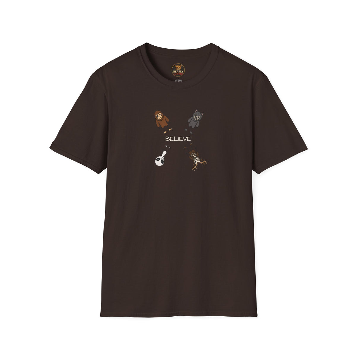 Stick Figure Believe Tee
