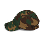 Stick Figure Alien Believe Embroidered Cap