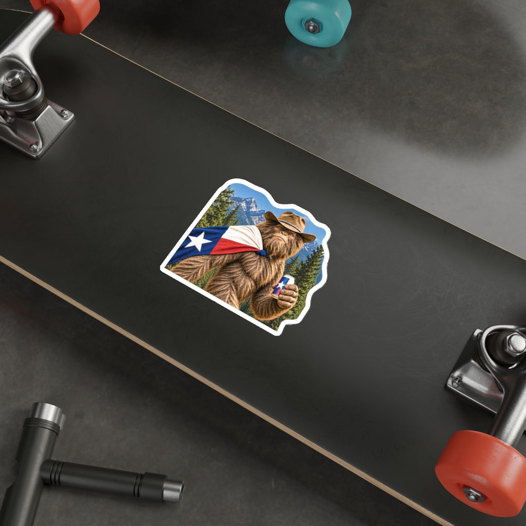 Southern Bigfoot Pose Sticker