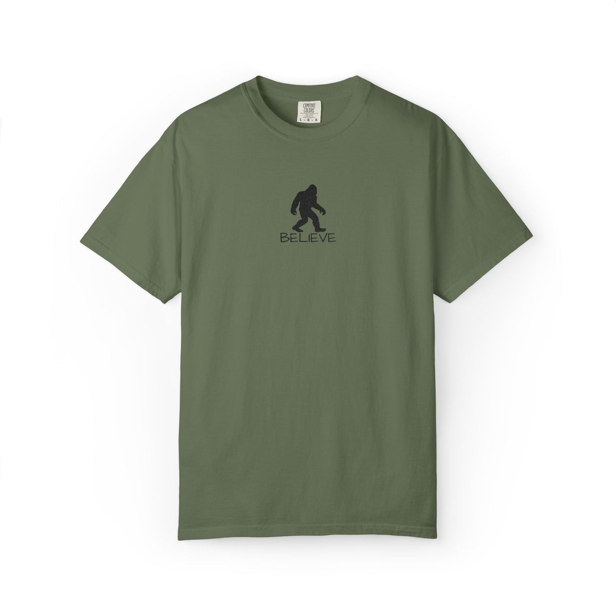 Believe Bigfoot Embroidered Tee