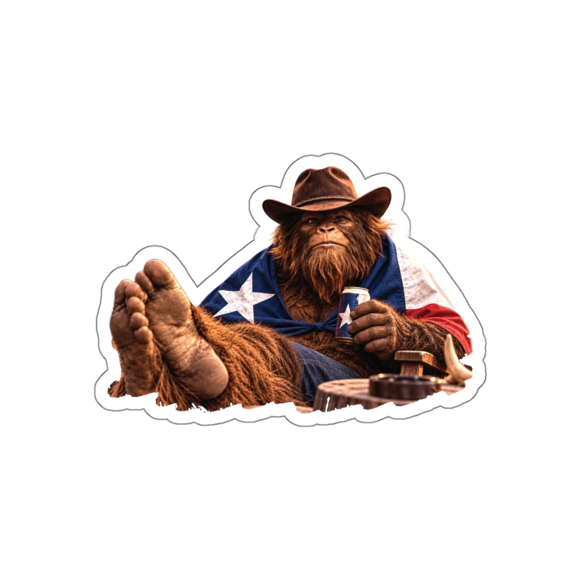 Southern Bigfoot Laid-Back Sticker