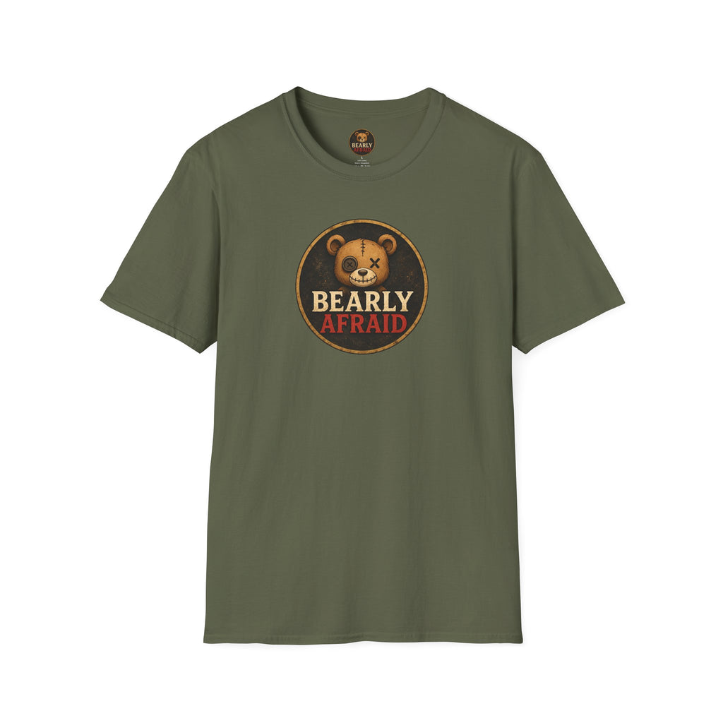 Bearly Afraid Mid Chest Tee