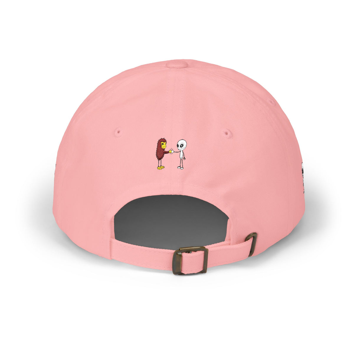 Stick Figure Alien Believe Embroidered Cap