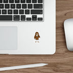 Grumpy Sasquatch Coffee Sticker