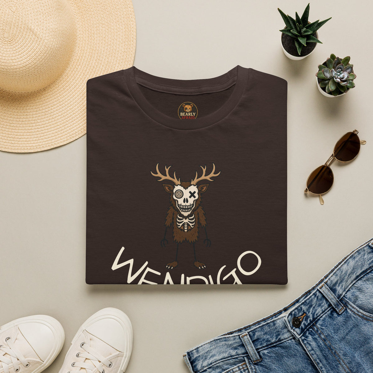 Stick Figure Wendigo Tee