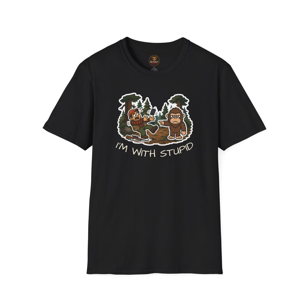 Bigfooty I'm With Stupid Tee