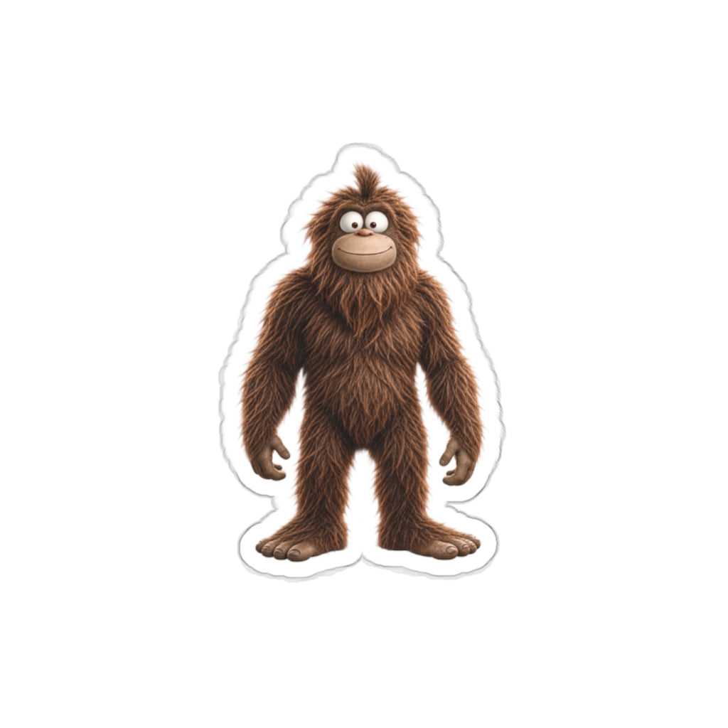 Burly Bigfoot Sticker