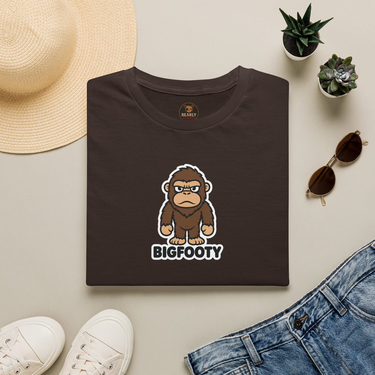 Bigfooty Mid Chest Tee