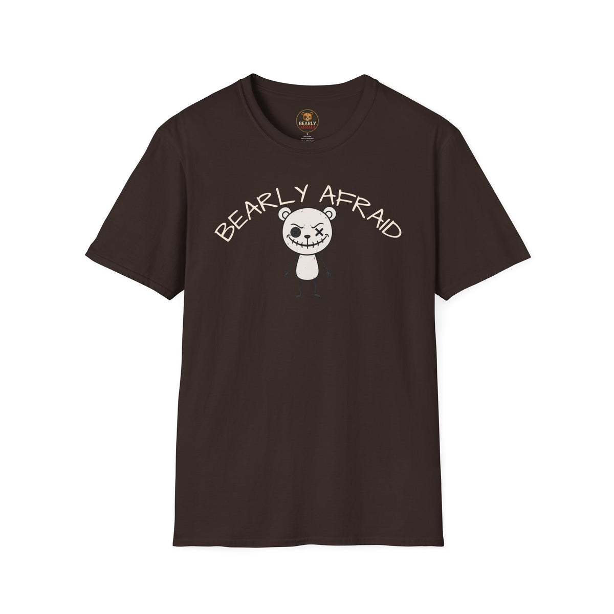 Bearly Afraid Skeleton Tee