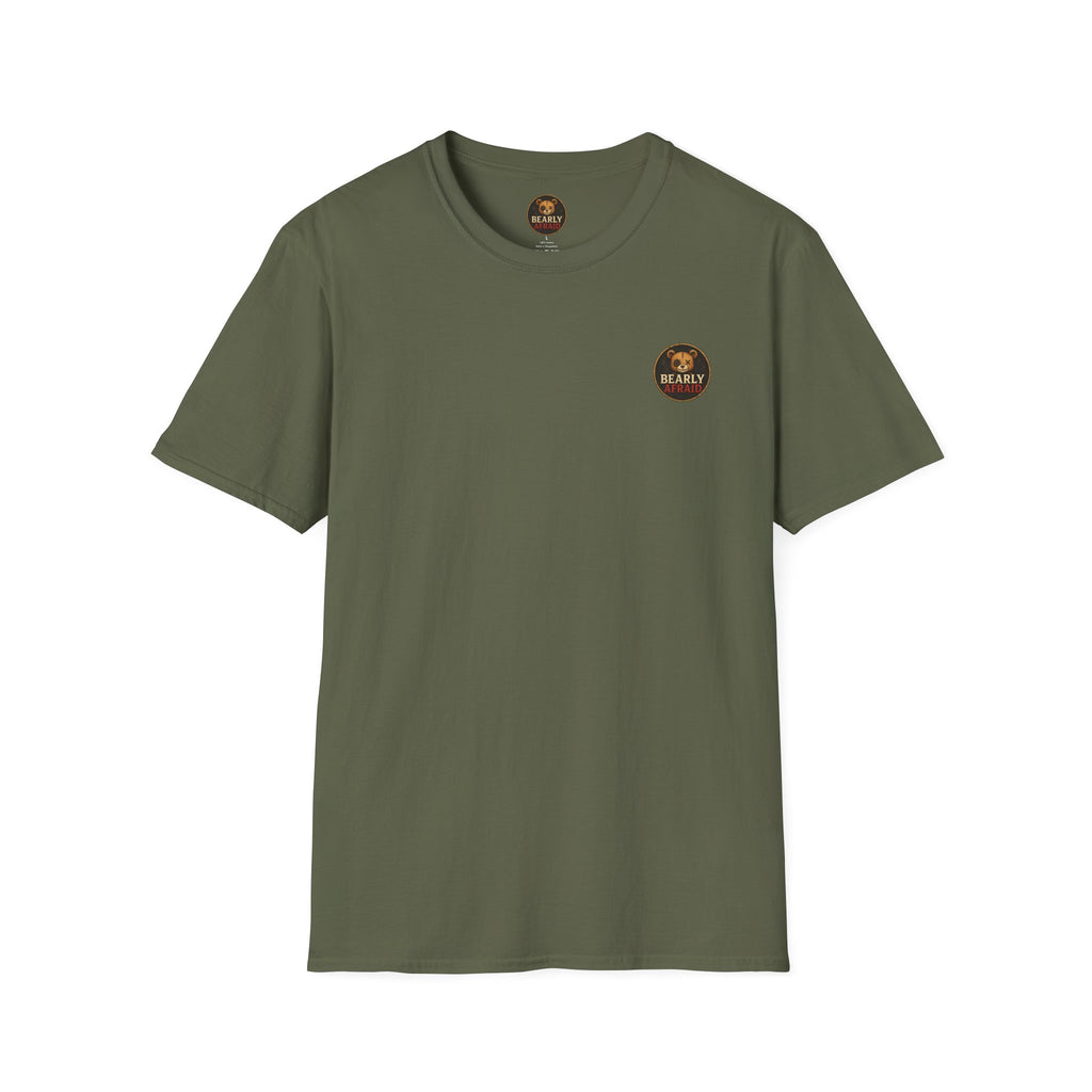 Bearly Afraid Left Chest Tee
